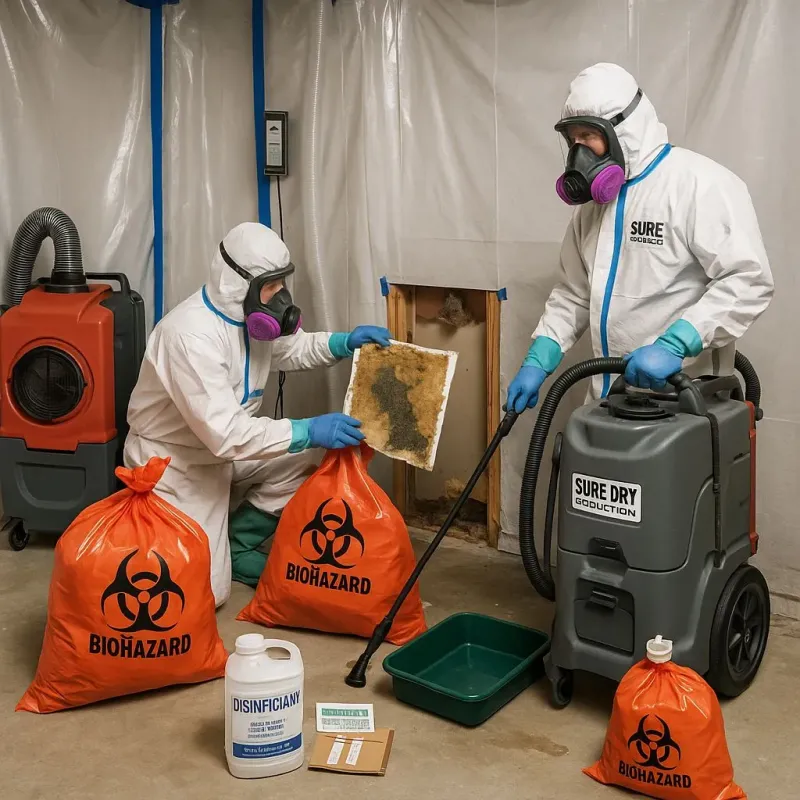 Contaminated Water Handling Protocols process in Mertzon, TX