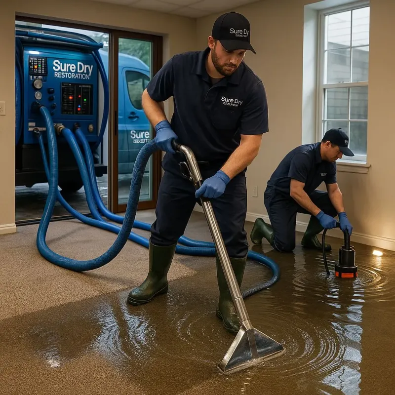 Water Extraction and Removal process in Mertzon, TX